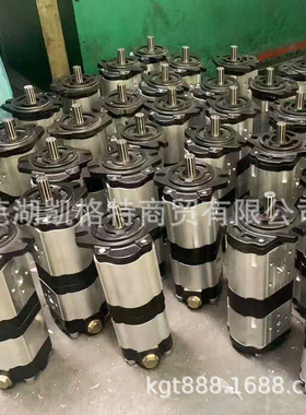 授权经销现货供应GR47+GR28双联高压齿轮泵 伺服电液系统双联泵