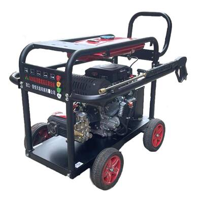 厂家直供500bar双缸柴汽油高压清洗机 管道疏通机、工地专用清洗