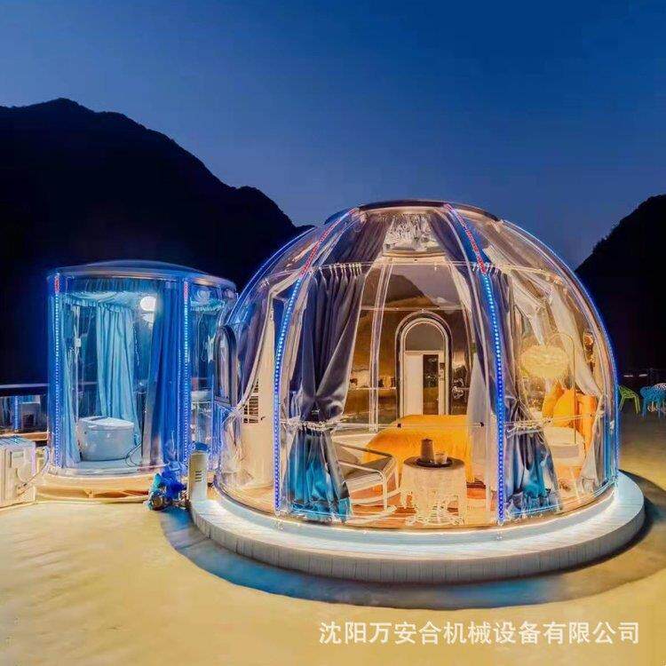 雅奢透明星空帐篷屋 网红民宿打卡营地星空房 星空屋玻璃房