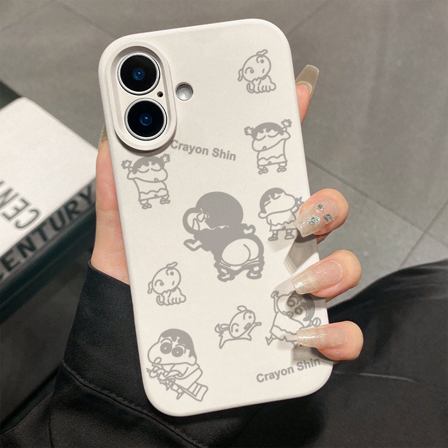 翘pp小新适用于苹果17promax手机壳液态硅胶iPhone16pro保护套情侣15新款创意14超好看独特13全包12超火软壳