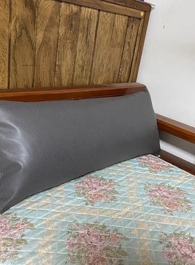 科技布抱枕客厅沙发飘窗阳台绿色抱枕套方形高端皮沙发靠枕橙色