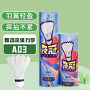 学生室内室外娱乐用球 12只防风飞行稳定家庭装 及冠羽毛球耐打3