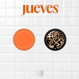 JUEVES星期四棕色豹纹&橙色流金支架magsafe磁吸支架桌面手持支架