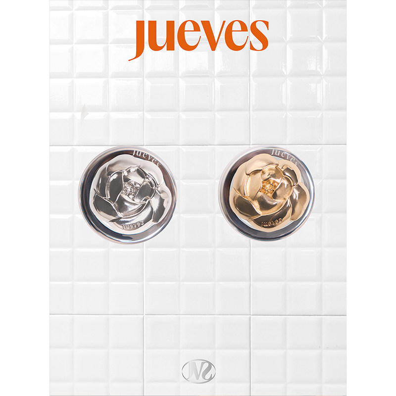 JUEVES星期四金属山茶花磁吸支架图片