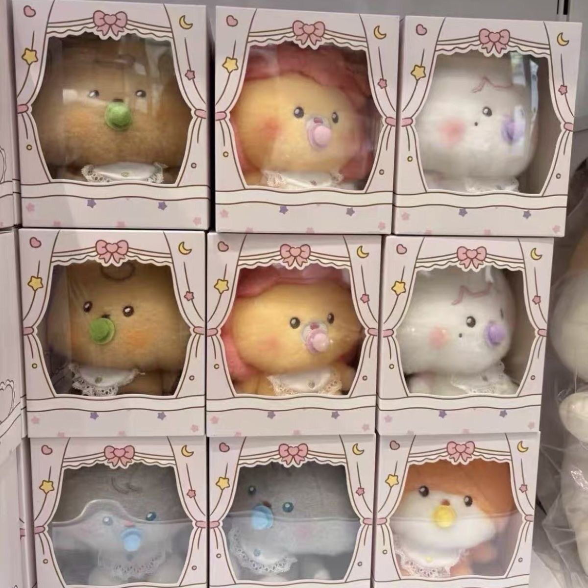 idle 全新正品I-DLE mini baby新品坐姿玩偶/磁吸钥匙扣/毛绒徽章图片