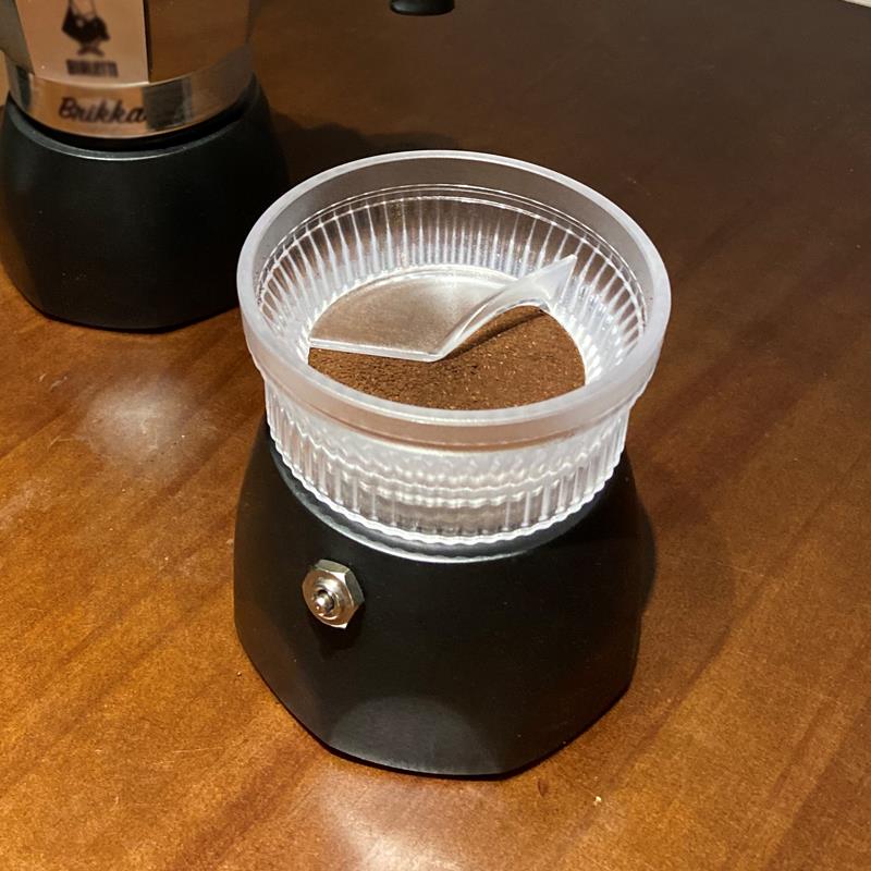 摩卡壶专用布粉器双阀单阀通用咖啡粉配件防飞粉圈填粉防撒接粉器