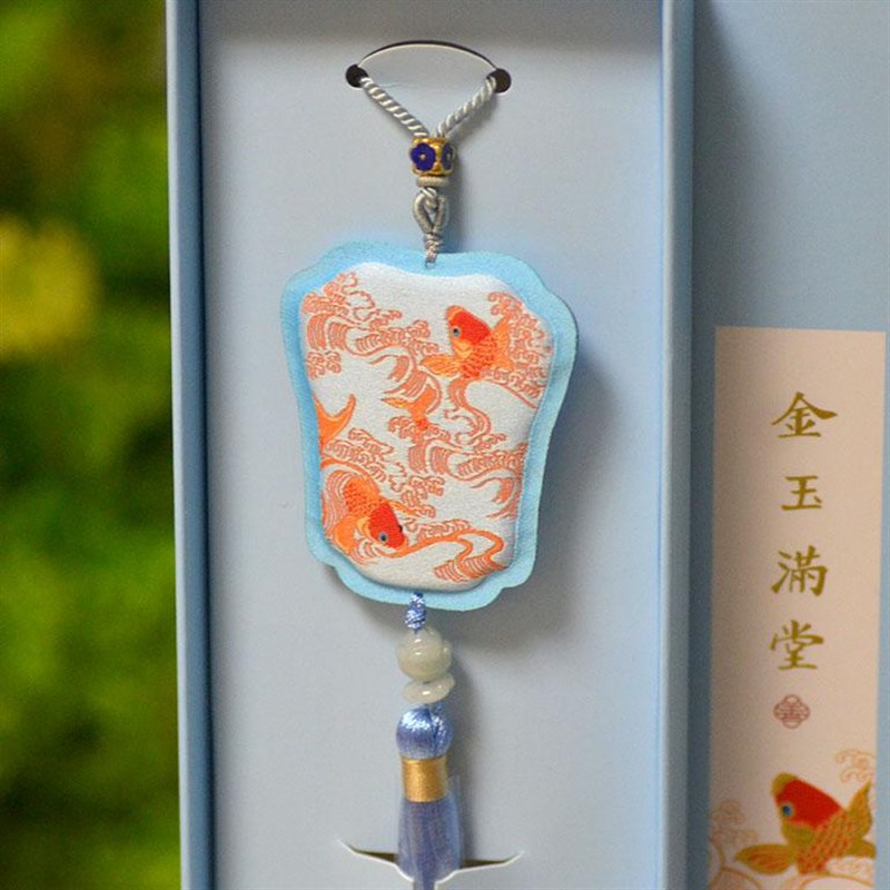 符平安福葫芦福u禄香包香囊汽车挂件定制