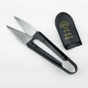 纺织厂专用小剪刀u形刺绣缝纫机织布小号随身R便携剪线头服装厂店