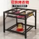 折叠桌烤火桌子家用便携式 餐桌不锈钢桌子L简易多功能正方形取暖
