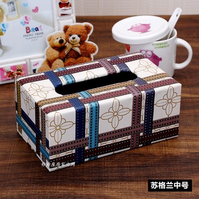 欧式纸巾盒家用客厅茶几餐巾纸y抽盒创意面纸盒简约餐厅家居抽纸