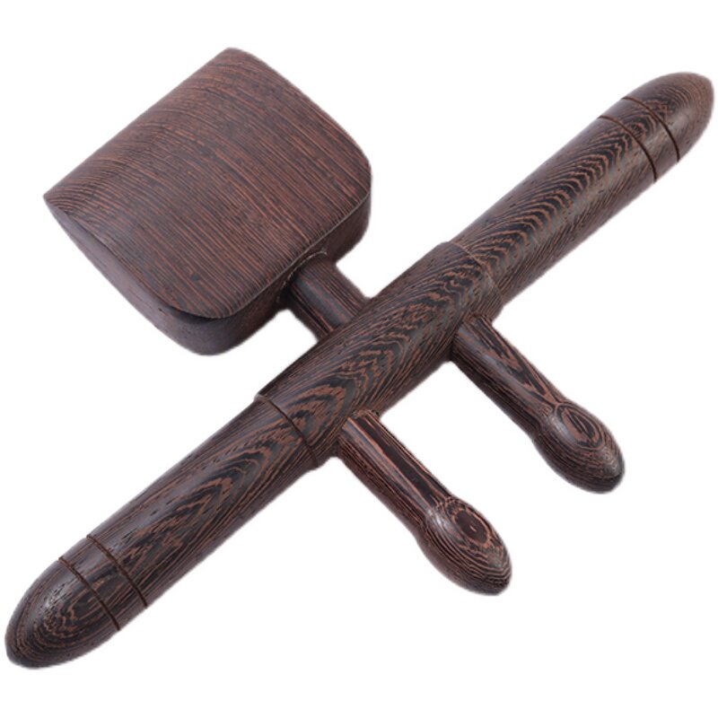 鸡翅木昇阳铲刮痧铲檀木擀筋棒背部按H摩疏通经络拨筋棒点穴推背