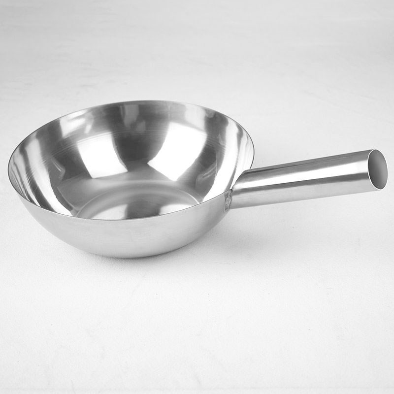 不锈钢水瓢剁椒面厨房家用u加厚舀水勺瓢勺水舀子拌凉菜凉皮瓢马