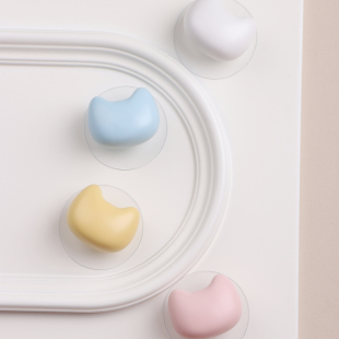 陶瓷儿童房免钉 宝猫免f打孔拉手衣柜整体橱柜柜子抽屉明装 新款 元