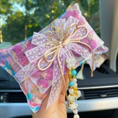 汽车干花竹e炭包吸除甲醛新车专用车载香包车内摆件去异味碳包神