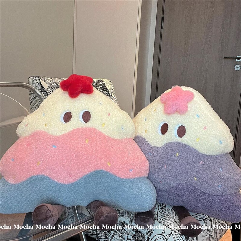 沙发抱枕小毯子二合一被子两用靠枕E被卡通蛋糕树车用车载客厅靠