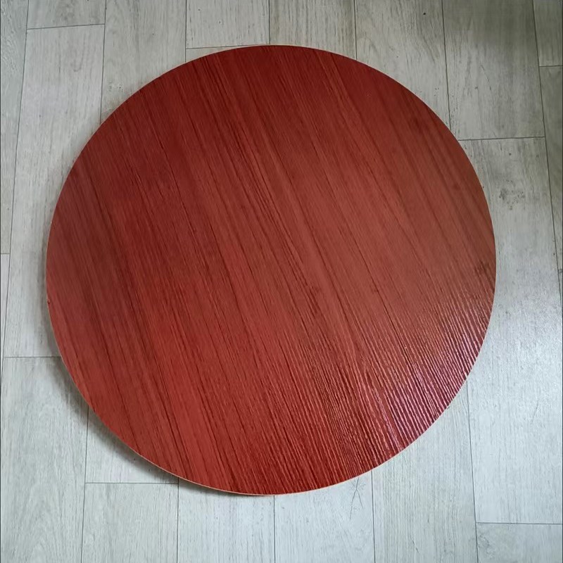 餐桌转盘c家用旋转圆盘简约饭桌转台大圆桌带转盘面酒店木板底座