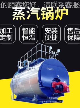 蒸汽锅炉WNS0.75-0.7-QY全自动0.75吨7公斤卧式燃油气现货