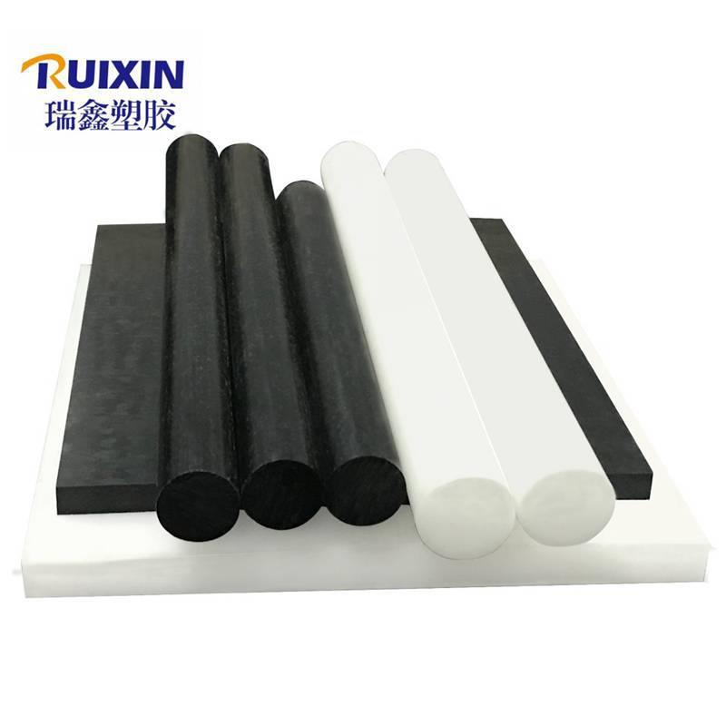 .POM板材聚甲醛赛钢棒高硬度塑钢棒耐磨pom加工零件黑白彩色POM板