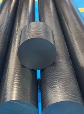 进口peek板棒防静电450GPEEK-CA30HPV黑色加纤PEEK棒聚醚醚酮材料