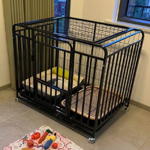 狗笼子中型犬室内带厕所分离加粗泰迪宠物笼大型犬金毛家用狗窝