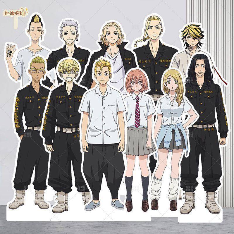 东京卍复仇者等身人形立牌定制花垣武道佐野艾玛松野千冬周边kt板