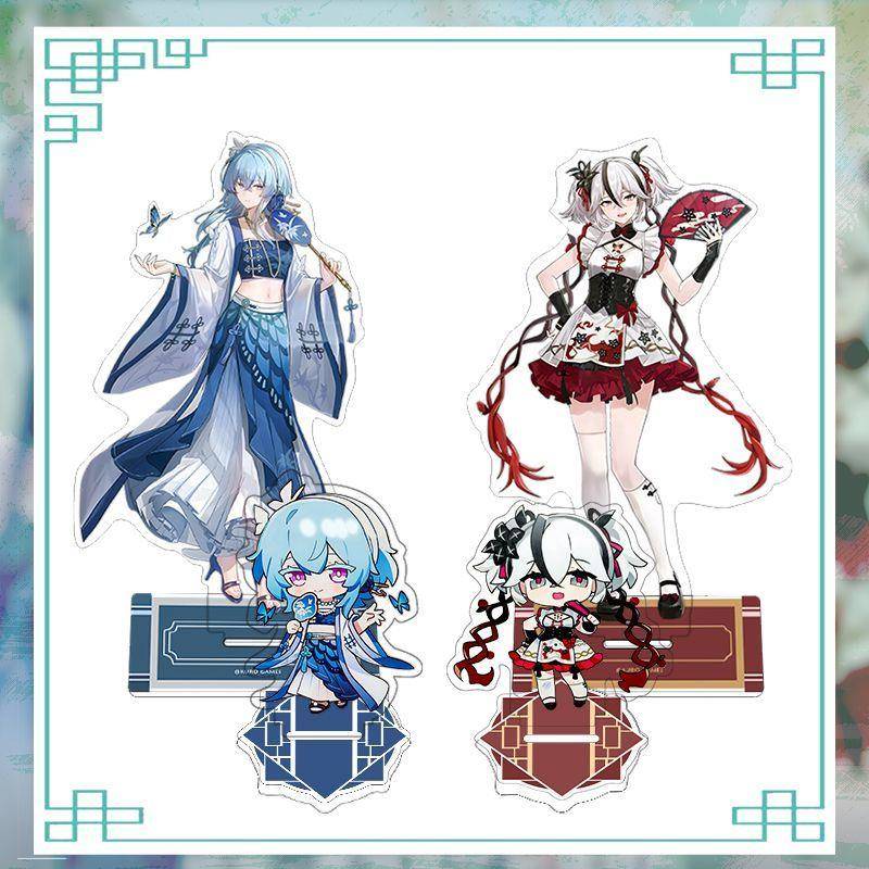 鸣潮联名西湖景周边游戏立牌守岸人椿联动亚克力立牌挂件高清透卡