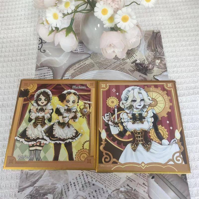 现货 第五人格 蒸汽朋克茶话会系列色纸 园丁机械师双人 红夫人