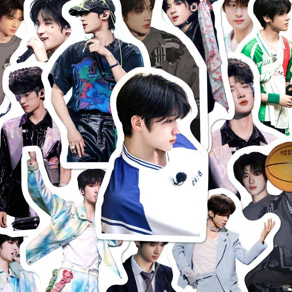 新款168张张峻豪贴纸TF家族三代帅气高颜值爆款周边装饰笔记本手