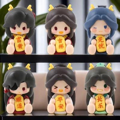 天官赐福系列盲盒潮玩手办可爱动漫周边汽车桌面摆件少女新款全套