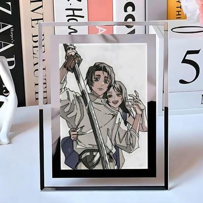 乙骨忧太纯爱二次元定制周边水晶相框高颜值桌面摆件长方形摆台