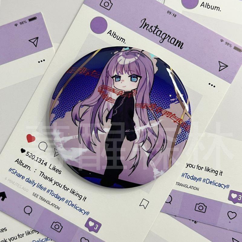 废墟图书馆周边Roland吧唧徽章立牌钥匙扣挂件明信片