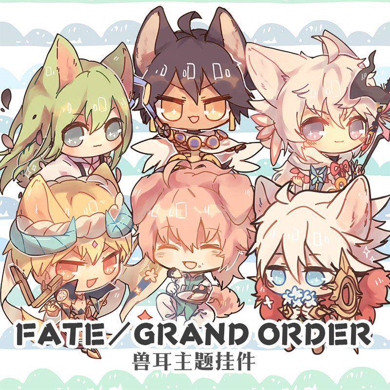 新款FATE系列FGO周边挂件亚克力钥匙扣