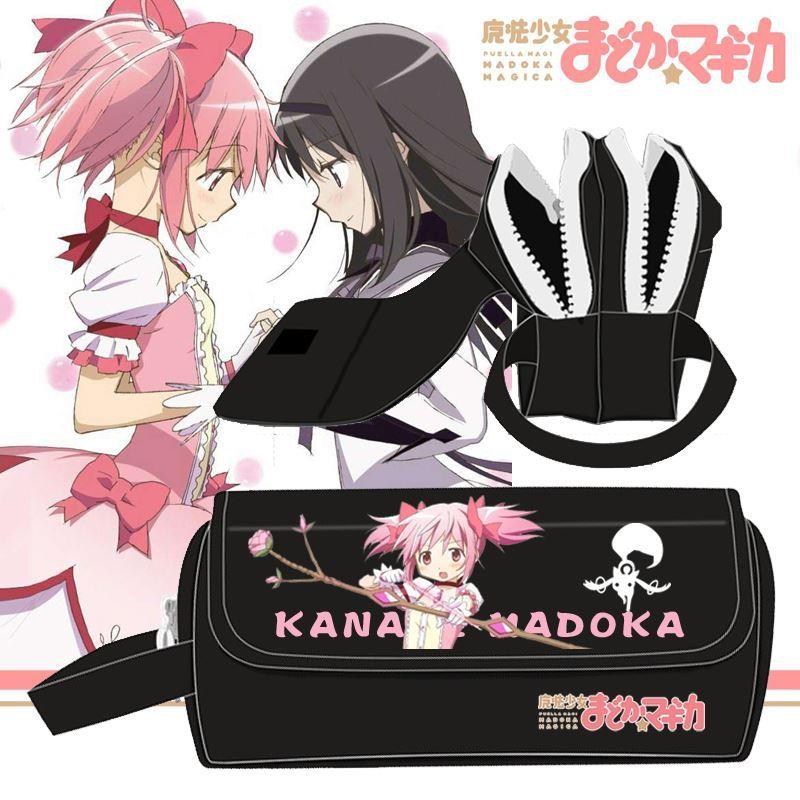 魔法少女小圆动漫笔袋周边鹿目圆香晓美焰文具盒帆布袋生日礼物