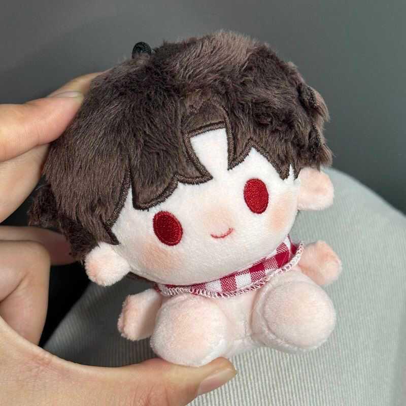 光与夜之恋坐姿裸娃二次元q版可爱毛绒公仔齐司礼陆沉萧逸查理苏