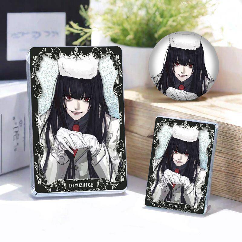 地狱之歌阿卡多周边流沙麻将吧唧亚克力咕卡生日礼物收藏徽章摆件