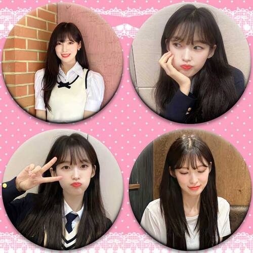 崔乂园Arin收藏版吧唧58mm胸章马口铁谷子明星挂件礼物周边徽章