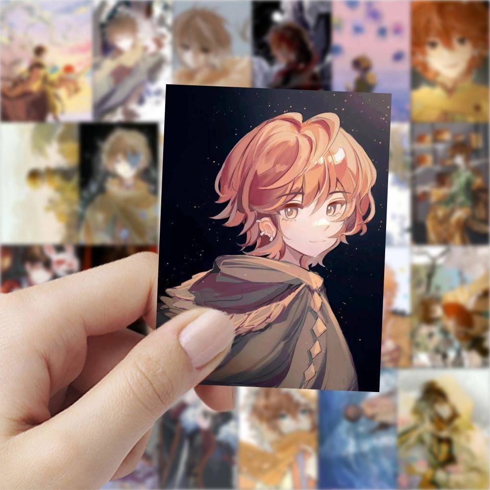 180张唐晓翼小说卡通周边贴纸装饰手账笔记本手机壳贴画自粘diy