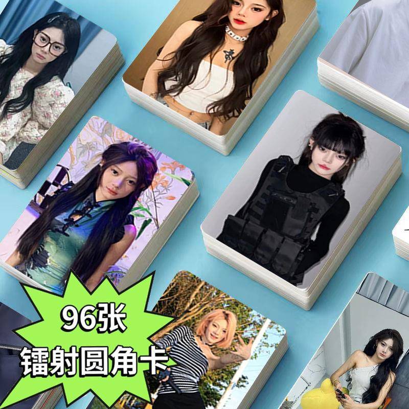 康琴枝小卡96张镭射周边网红博主照片同款高颜值饭制便宜拍立得