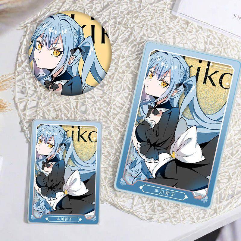 MYGO丰川祥子流沙麻将咕卡吧唧徽章谷子卡砖立牌流麻生日礼物摆件