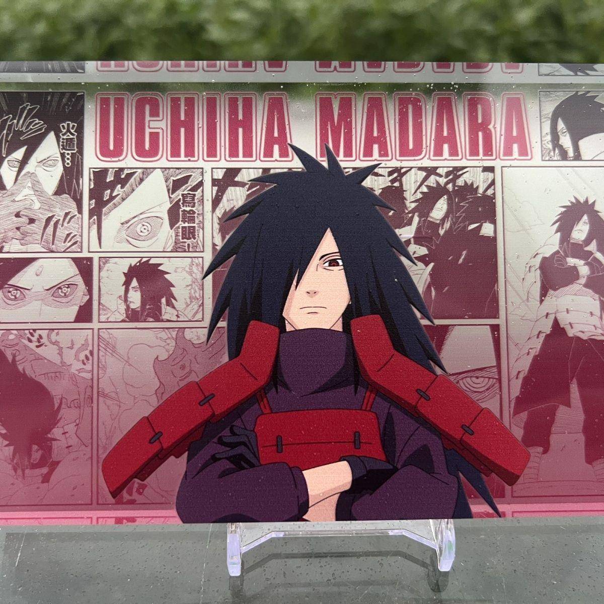 新款火影忍者宇智波斑亚克力动漫周边二次元谷子生日礼物亚克力砖