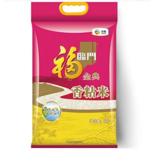 中粮福临门金典香粘米5kg/袋10斤大包装优选苏软香粳软糯香醇大米