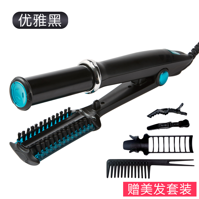 全自动懒人内扣卷发器神器短发卷发两用钻转卷发棒不Y伤发电卷棒