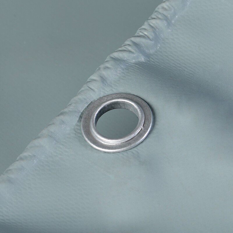 超厚阻燃防火灰色刀刮布银w色防雨布防水防晒篷布遮雨油布棚布