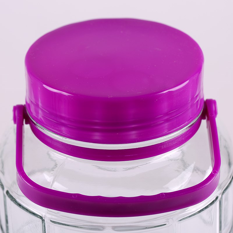 特价广口磨砂玻璃泡酒瓶无铅加厚泡药酒瓶K5-50斤泡酒坛密封罐