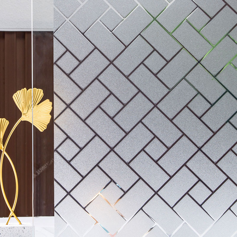 静电无胶磨砂玻璃贴o纸厨房阳台窗户贴膜浴室卫生间透光不透明防