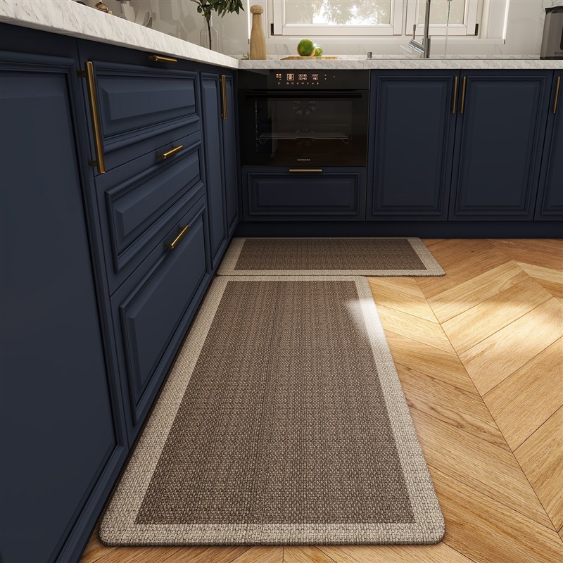厨房专用地垫防滑防油可擦免洗吸水垫硅藻泥N脚垫耐脏长条地毯家