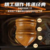 发光木陀螺儿童健身专用老式 抽打玩实槐质头O带鞭杆绳子具成人冰