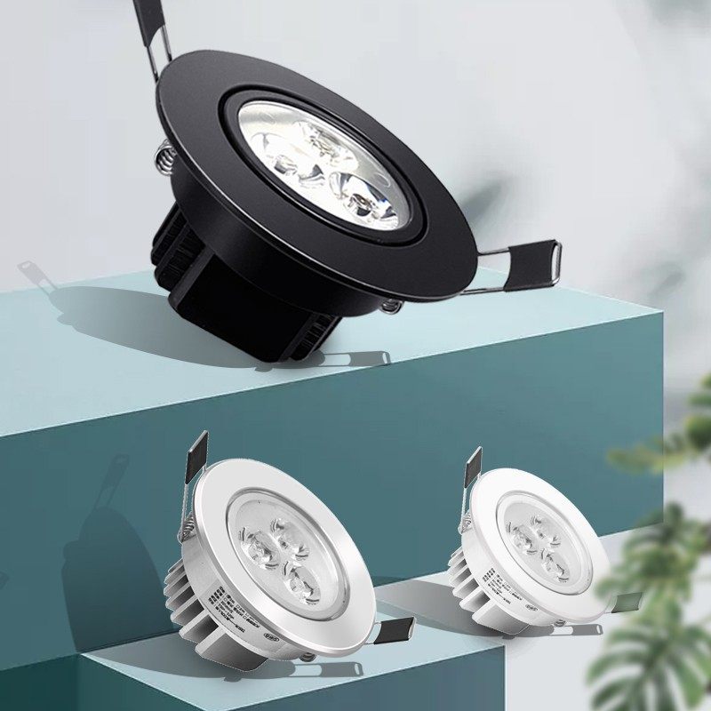 LED射灯3W5W9W背景墙灯 吊顶天花灯客厅孔灯 服装V店牛眼猫眼筒灯