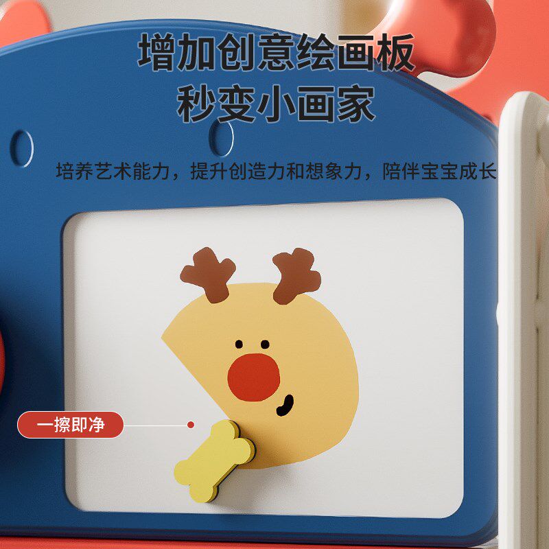 滑梯儿童室内家用小型宝宝多功能家G庭滑滑梯秋千组合婴儿攀爬架