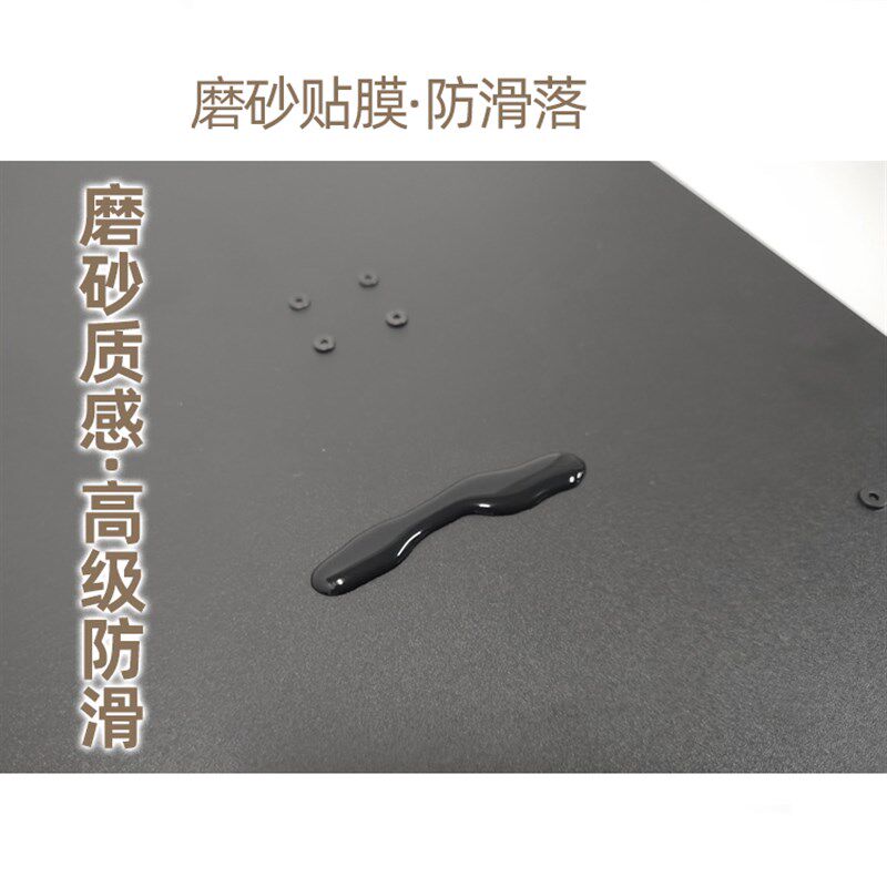 花叶超低隐藏轮主机箱带轮底托架不F锈钢电脑万向轮移动底座金